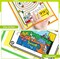 Dry Pockets with 2 Rings, 10 X 14 Oversized Reusable Dry Erase Pocket Sleeves in 10 Colors Bulk, Plastic Clear Sheet Protectors for Classroom School Teacher Supplies Storage